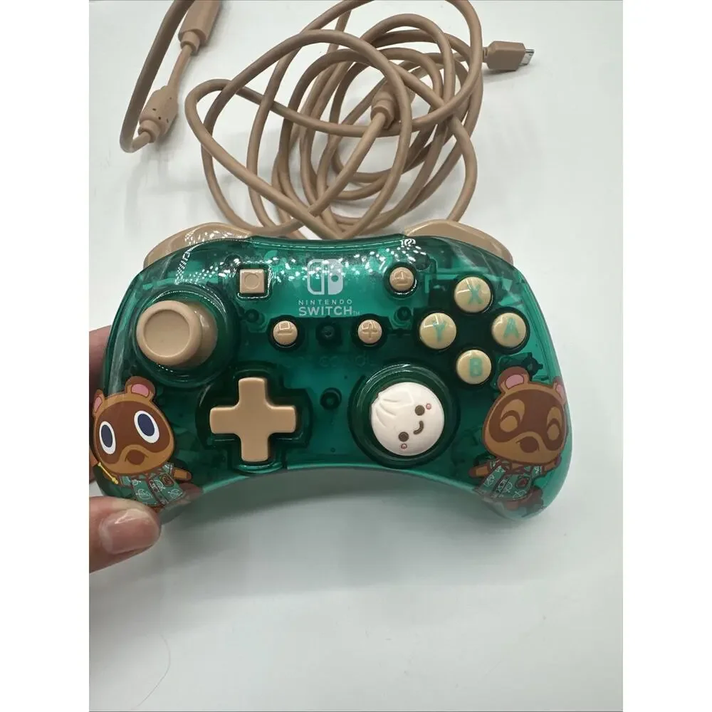 Rock Candy Animal Crossing Wired Controller Nintendo Switch Green